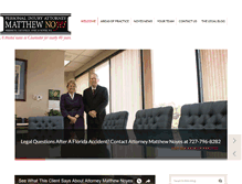 Tablet Screenshot of matthewnoyes.com